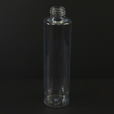 6 oz 24/410 Slim Cylinder Clear PET Bottle