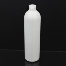12 oz 24/410 Imperial Round White HDPE Bottle