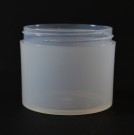 4 oz 70/400 Natural Thick Wall Straight Base PP Jar