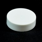 38/400 White Smooth Straight PP Cap / PS Liner