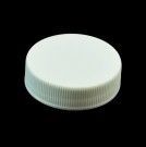 38/400 White Ribbed Straight PP Cap / F217 Liner