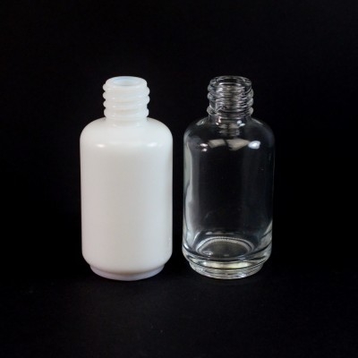 Soft Shoulder Glass Bottles