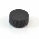 22/400 Black Ribbed Straight PP Cap / F217 Liner