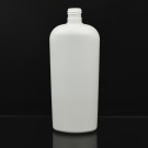16 oz 24/415 Classic Oval White HDPE Bottle