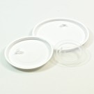 48mm white LDPE Sealing Disc with tab