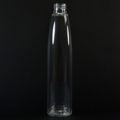 250 ML 24/410 Evolution Slim Round Clear PET Bottle