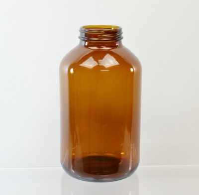 950CC 53/400 Amber Glass Nutritional Supplement Packer