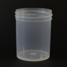 3 oz 53/400 Regular Wall Straight Base Natural PP Jar