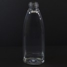 6 oz 24/410 Tear Oval Clear PET Bottle