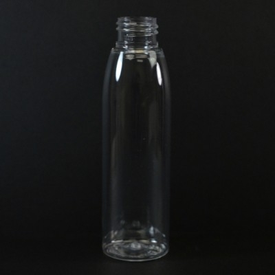 4 oz 20/410 Evolution Round Clear PET Bottle