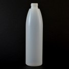 12 oz 24/410 Evolution Round Natural HDPE Bottle