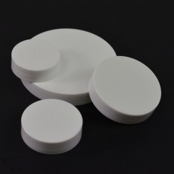 Smooth White PP Caps