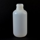 2 oz 20/410 Boston Round Natural LDPE Bottle