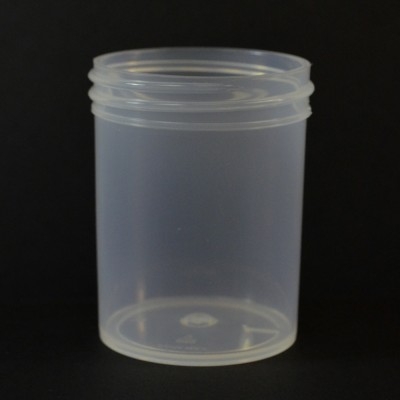 3 oz 53/400 Regular Wall Straight Base Natural PP Jar