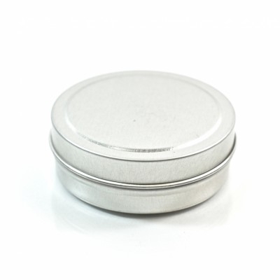 1 oz. Seamless Shallow Metal Straight Base Jar