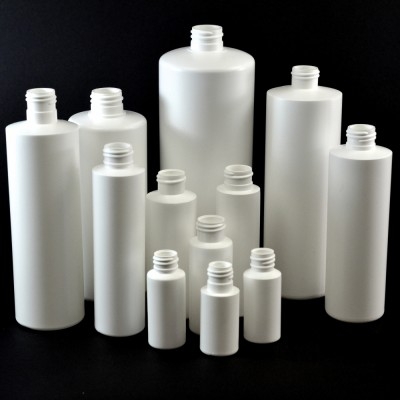 Cylinder Round Plastic Bottles