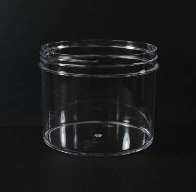 32 oz 120/400 Regular Wall Straight Base Clear PS Jar