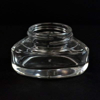 30 ML 40/400 Alexis Clear Glass Jar