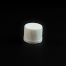 18-DIN White Regular Vertical Dropper Cap