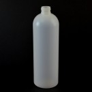 16 oz 24/410 Royalty Round Natural HDPE Bottle