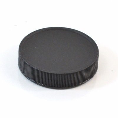 53/400 Black Ribbed Straight PP Cap / F217 Liner - 1300/Case