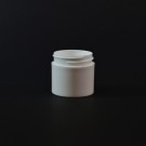 1 oz 43/400 White Thick Wall Straight Base PP Jar