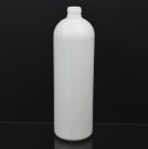 20 oz 24/410 Royalty Round White HDPE Bottle