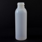 2 oz 20/410 Imperial Round Natural HDPE Bottle