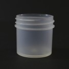 1 oz 43/400 Regular Wall Straight Base Natural PP Jar