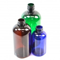 Boston Round PET Bottles