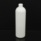 16 OZ 24/410 Royalty Round White HDPE Bottle - 240/case