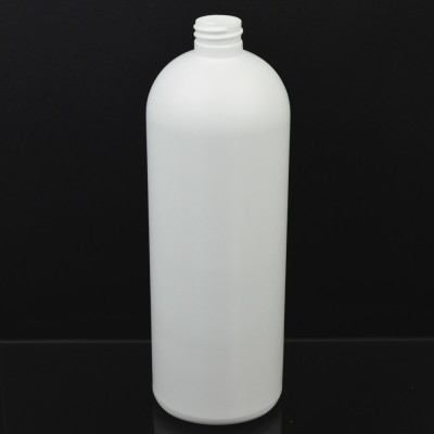 32 oz 28/410 Imperial Round White HDPE Bottle