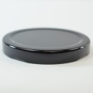 63/2030 Regular Twist Open Black Metal Cap / Plastisol Liner