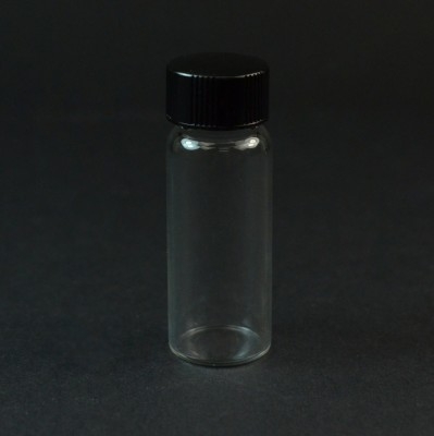 2 DRAM Wide Screw Thread Clear Glass Vial 15/425