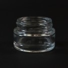 15 ML 40/400 Minerva Clear Glass Jar - 240/case