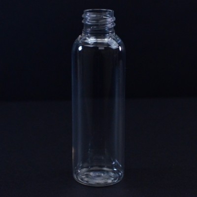 1 oz 20/410 Cosmo Round Clear PET Bottle