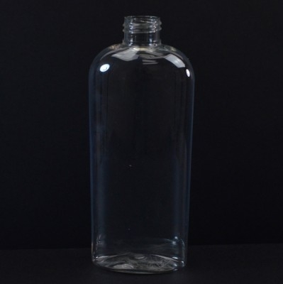 8 oz 24/410 Cosmoval Clear PET Bottle