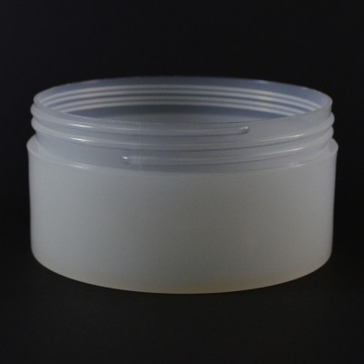 16 oz 120/400 Natural Thick Wall Straight Base PP Jar