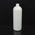 17 oz 24/410 Royalty Round White HDPE Bottle