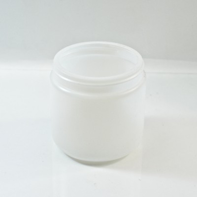 16 oz 89/400 Natural HDPE Wide Mouth Regular Wall Straight Sided Jar