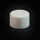 22/415 White Ribbed Straight PP Cap / F217 Liner