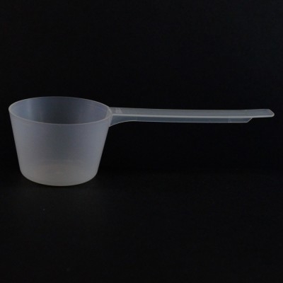 60 cc Plastic Measuring Scoop Natural Long Handle 3.676 X 2.176 X 1.451