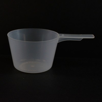 70 cc Plastic Measuring Scoop Natural Short Handle 5.786 X 2.286 X 1.524