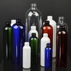 Cosmo Round Plastic Bottles