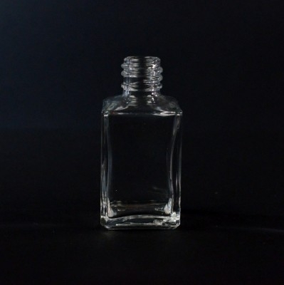 1/2 oz 15/415 Florence Square Clear Glass Bottle