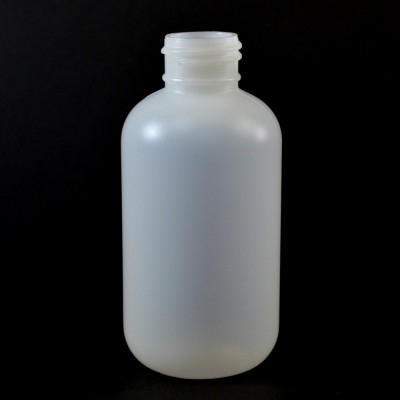 4 oz 24/410 Boston Round Natural LDPE Bottle