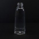 4 oz 24/410 Tear Oval Clear PET Bottle