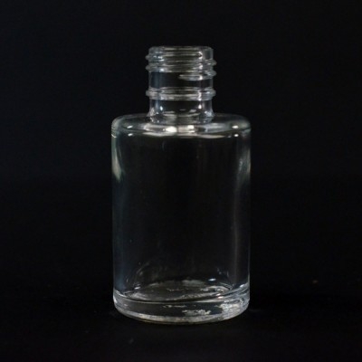 1/4 oz 15/415 Cylinder Clear Glass Bottle