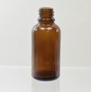 30 ml Euro Dropper 18-DIN Amber Glass Bottle