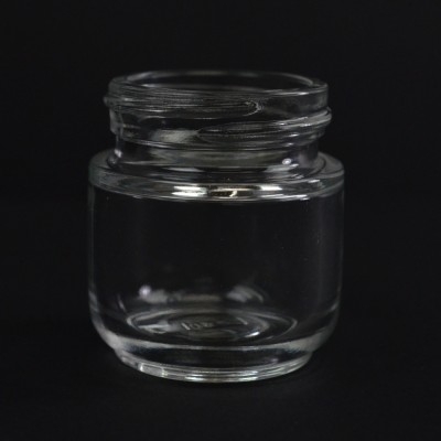 30 ML 40/400 Elegante Clear Glass Jar